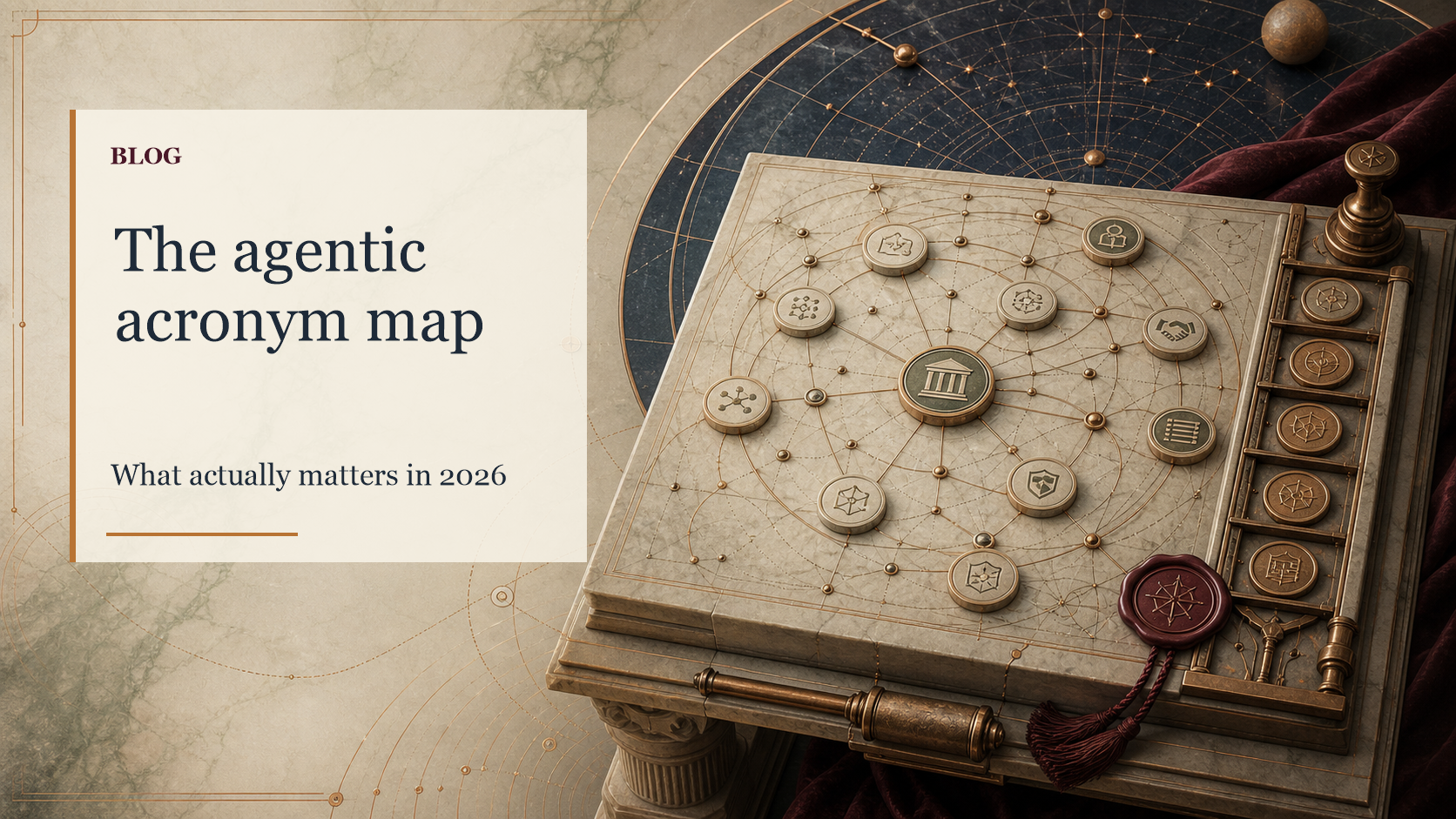 The agentic acronym map: what actually matters in 2026 banner
